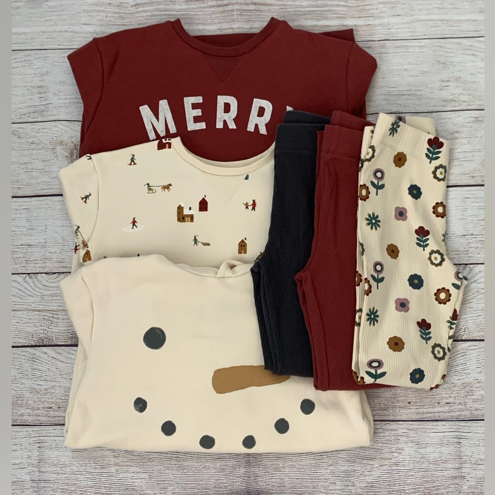 Little Co by Lauren Conrad Mix & Match Christmas Sweatshirts & Leggings